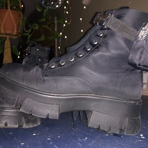 Steve Madden combat boots